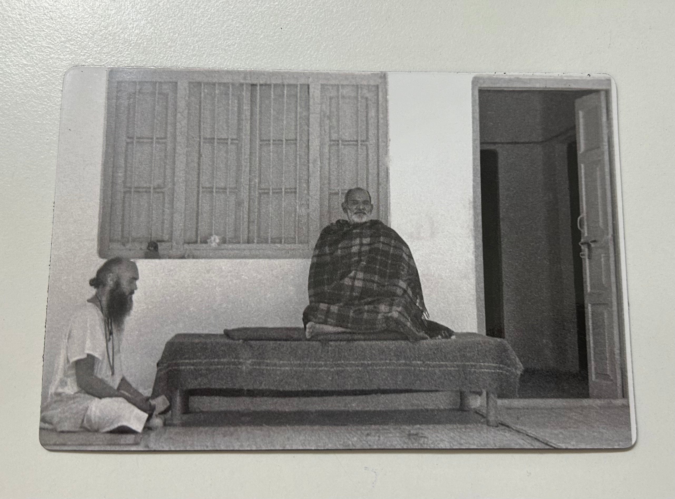 Ram Dass and Neem Karoli Baba Magnet Discount