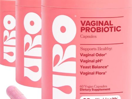 URO Vaginal Probiotics Capsules 3 PACK Opositiv For Sale