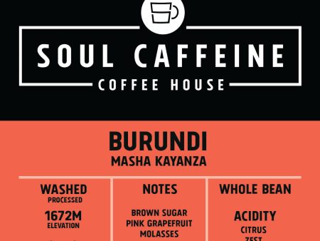 Burundi- Masha Kayanza 5lb Wholesale Sale