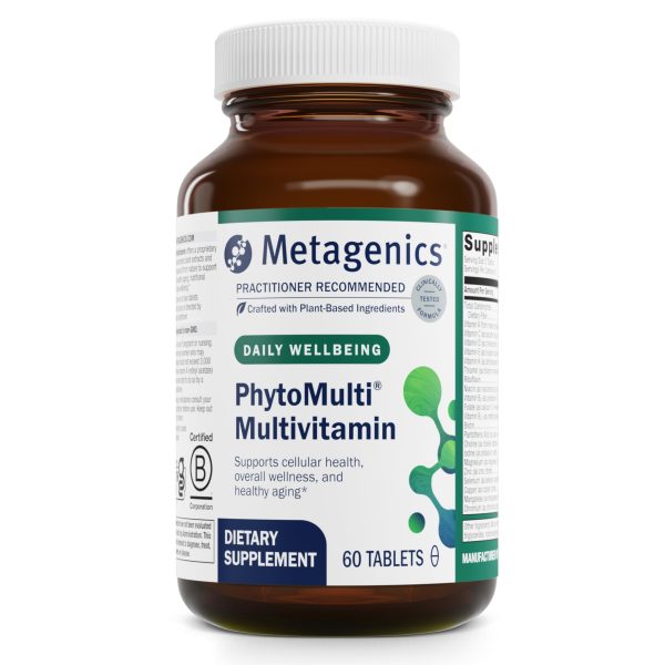 Metagenics PhytoMulti Multivitamin Without Iron - Daily Multivitamin for Overall Health & Aging - 20+ Essential Vitamins & Minerals - with Vitamin B6, Lutein, Zeaxanthin & More - 60 Tablets Fashion