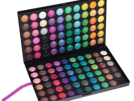 P7802 Multifunction Rectangle Box Makeup 78 Colors Eye Shadows Palette with Mirror and 2 Applicators Inside Online