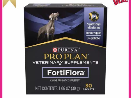 Purina Pro Plan Fortiflora dog 30 ct. Hot on Sale