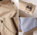 Vintage Style Stand Collar Splicing Single-Breasted Long Sleeves Women s Coat on Sale