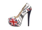 Party High Heel Letters Print Design Women s Pumps For Sale