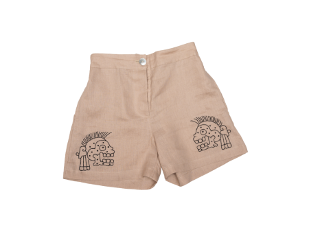 Short Calaveras Crema Online