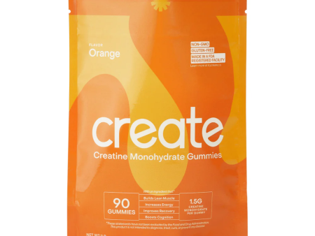 Create Creatine Monohydrate Gummies Orange Online