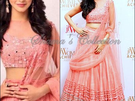 4050 Shruti Hassan s pink lehenga outfit set on Sale