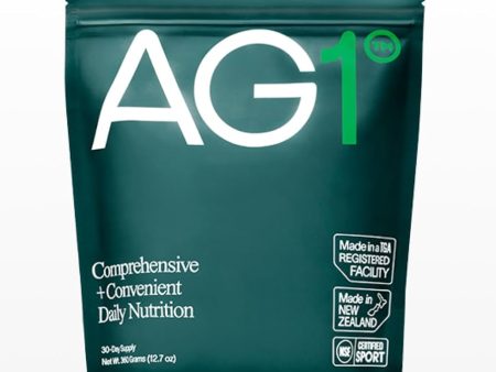 AG1 Athletic Greens 12.7 oz 360 g Powder supplement gut health support Online Sale