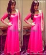 2213 Neha Sharma s hot pink anarkali gown Outfit Sets Hot on Sale