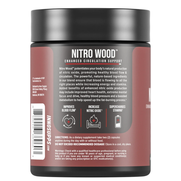 Inno supps NITRO WOOD ENHANCED CIRCULATION SUPPORT Online Sale