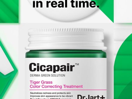 Cicapair Tiger Grass Color Correcting Face Treatment Dr Jart+ SPF 30 Online now