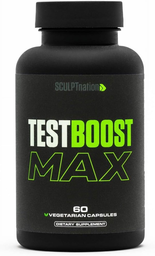 Sculpt Nation by V Shred Test Boost Max - Testosterone Supplement for Men testboost Sale