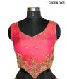 C005 Coral Dual Tone Sleeveless Blouse Fashion