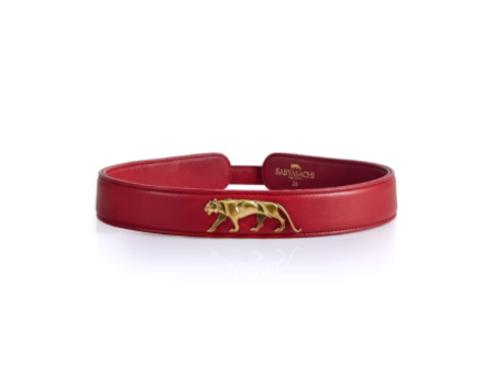 Sabyasachi Rouge Bengal Tiger Belt For Discount