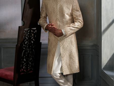 Palvit Sherwani  Off White Online Hot Sale