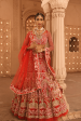 Renu Tandon Surkh Hand Embellished Bridal Lehenga Online Hot Sale