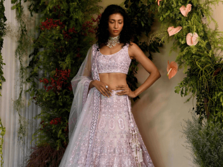 Renu Tandon Pink Lehenga Set Fashion