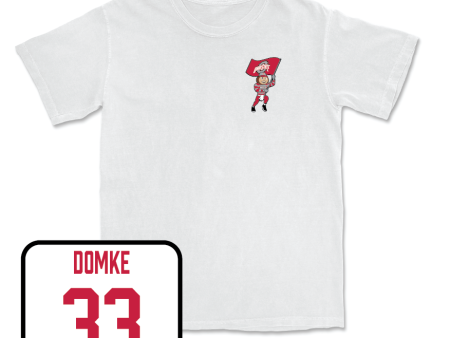 Baseball White Brutus Comfort Colors Tee  - Chris Domke For Sale