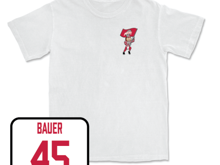 Baseball White Brutus Comfort Colors Tee  - Douglas Bauer Hot on Sale