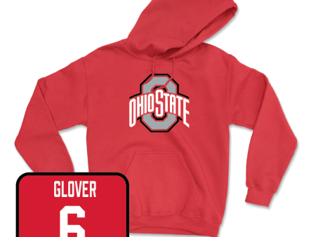 Red Men s Basketball Team Hoodie - Ques Glover on Sale