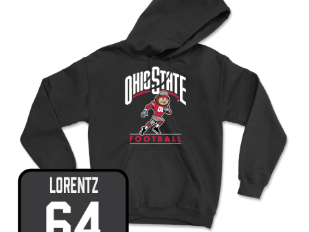 Black Football Gridiron Hoodie  - Simon Lorentz Sale