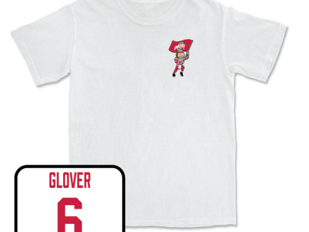 Men s Basketball White Brutus Comfort Colors Tee - Ques Glover Supply