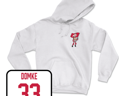 Baseball White Brutus Hoodie  - Chris Domke on Sale