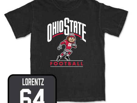 Black Football Gridiron Tee   - Simon Lorentz Online Sale