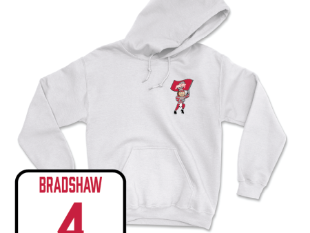 Men s Basketball White Brutus Hoodie - Aaron Bradshaw For Sale