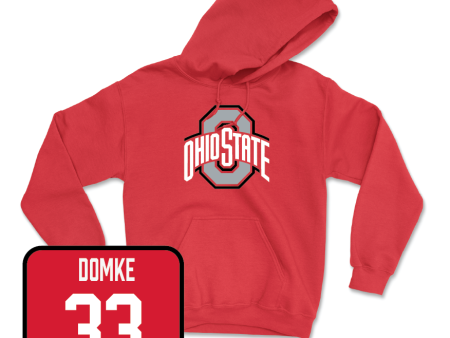 Red Baseball Team Hoodie  - Chris Domke Online