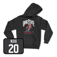 Black Football Gridiron Hoodie  - Arvell Reese Hot on Sale