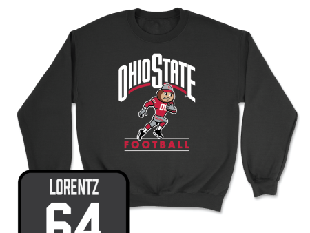 Football Black Gridiron Crew   - Simon Lorentz Online Sale