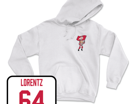 Football White Brutus Hoodie   - Simon Lorentz Discount