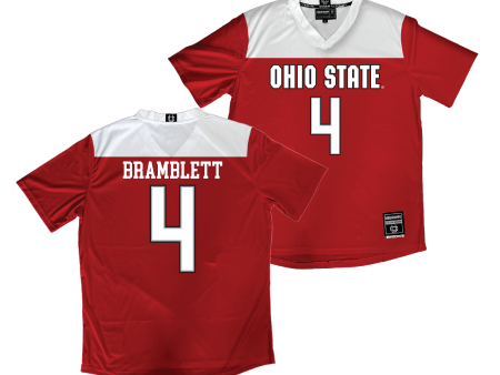 Ohio State Women s Soccer Red Jersey  - Ava Bramblett Sale