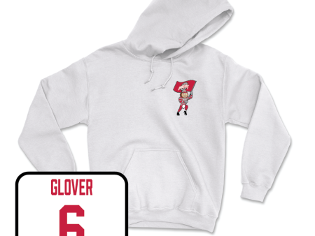 Men s Basketball White Brutus Hoodie - Ques Glover Fashion