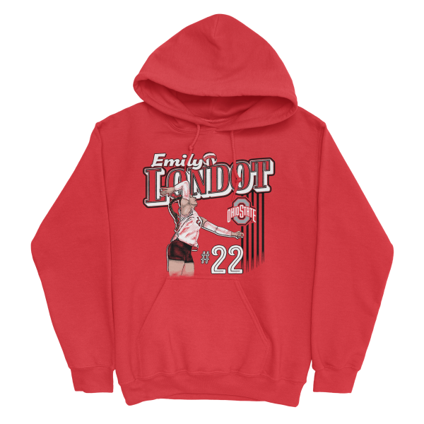 EXCLUSIVE RELEASE: Emily Londot Classics Red Hoodie Online Sale