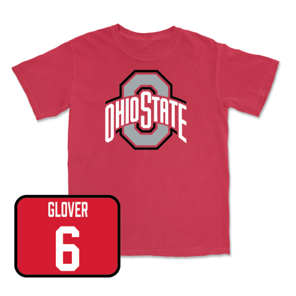 Red Men s Basketball Team Tee - Ques Glover Online now