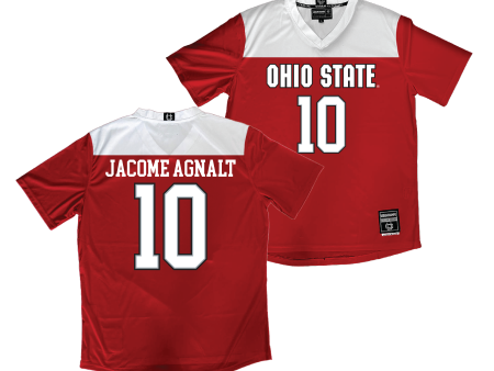 Ohio State Women s Soccer Red Jersey  - Arella Jacome Agnalt For Cheap