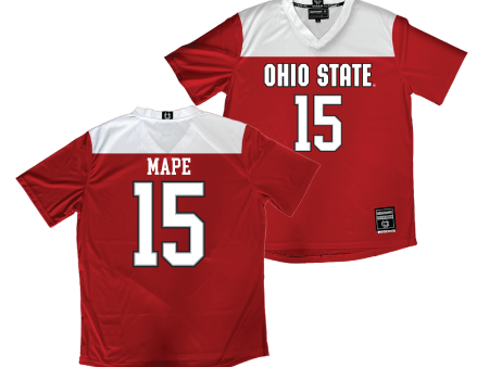 Ohio State Women s Soccer Red Jersey  - Berkley Mape For Sale