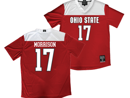 Ohio State Women s Soccer Red Jersey  - Maliyah Morrison For Discount