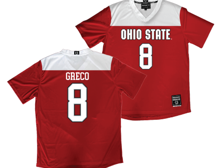 Ohio State Women s Soccer Red Jersey  - Ava Greco Online Hot Sale