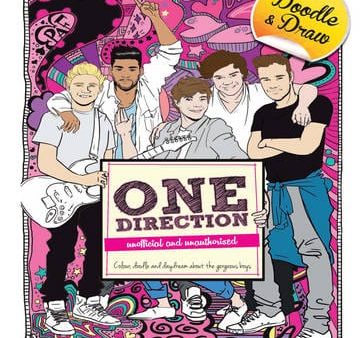 Claire Sipi: Doodle and Draw Heartthrobs: One Direction [2014] paperback Online Sale