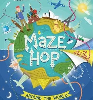 Anna Brett: Maze Hop: Around The World [2015] paperback Online now